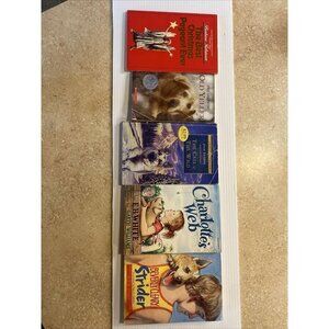 Classic Summer Book Lot Old Yeller The Call of the Wild Charlotte’s Web Strider